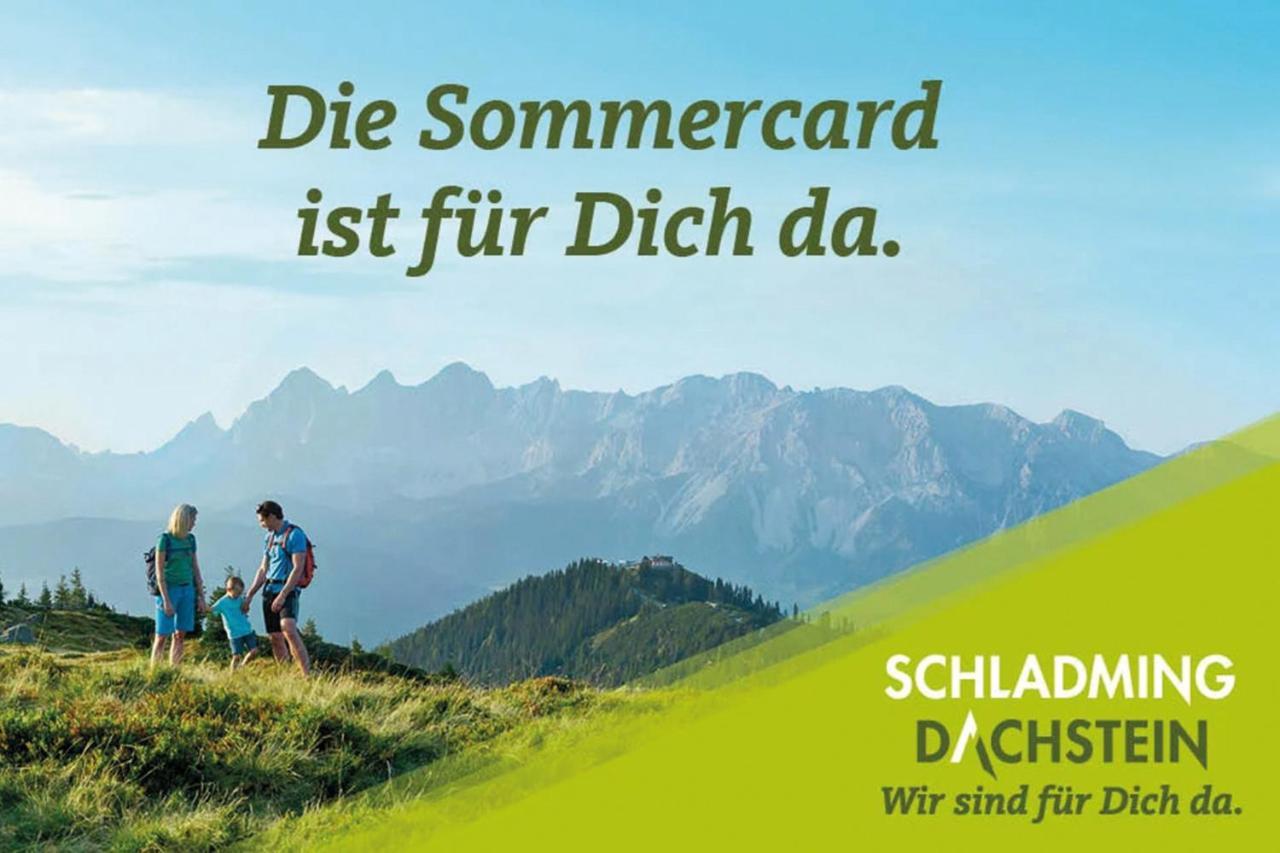 Apartments Haufhof , Haus Im Ennstal Bei Schladming Buitenkant foto
